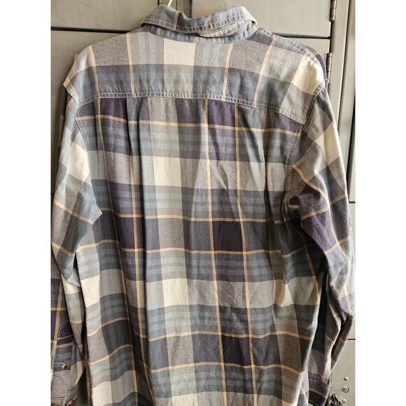 Ridgecut toughwear men's plaid button down shirt - size medium - Picture 3 of 5
